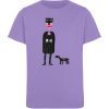 "Batwoman und Batdog" von Irene Fastner - Kinder Organic T-Shirt-6884