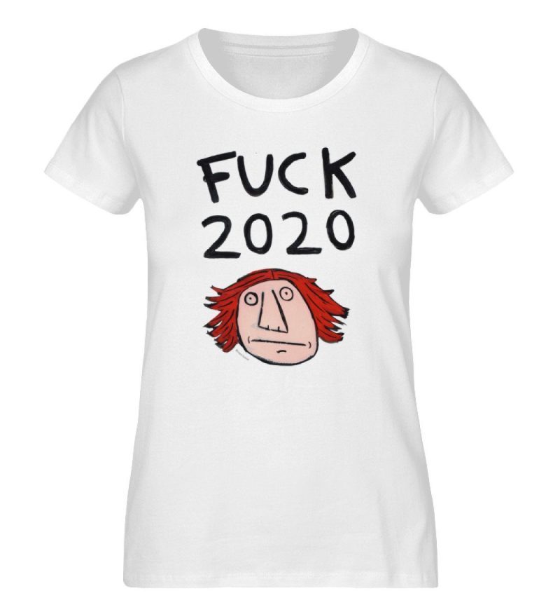 "Fuck 2020" von Irene Fastner - Ladies Premium Organic Shirt-3