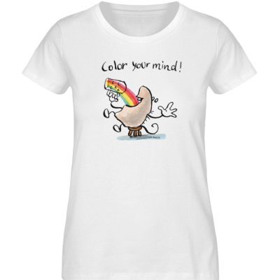 Color your mind! - Ladies Organic Shirt-3