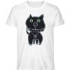 "schwarze Katze" von Irene Fastner - Men Premium Organic Shirt-3
