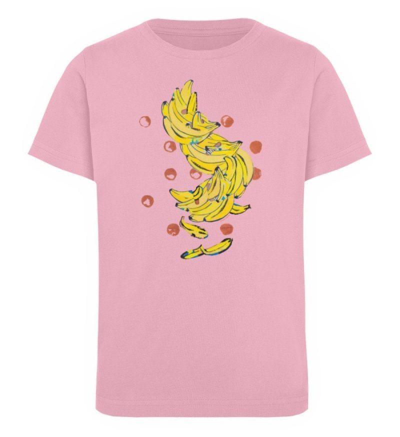"Bananas" von Alrun Prünster Soares - Kinder Organic T-Shirt-6883