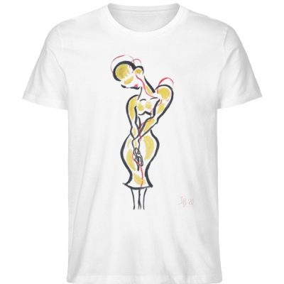 "La Diva de L’Empire" von Ira Błażejews - Herren Premium Organic Shirt-3