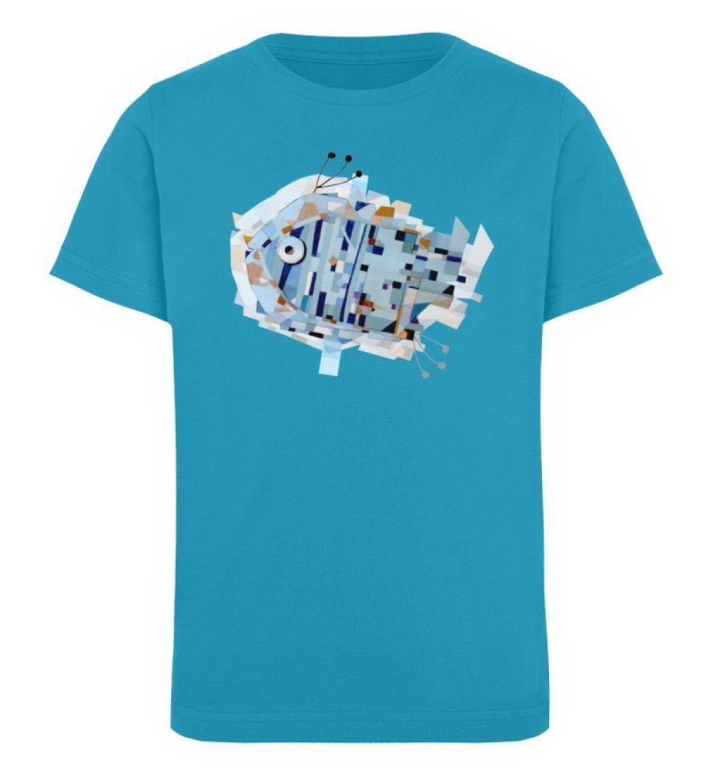 "pesce" von Livio Cassa - Kinder Organic T-Shirt-6877
