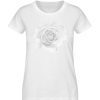 "weiße Rose" von Patricia Schwoerer - Damen Premium Organic Shirt-3