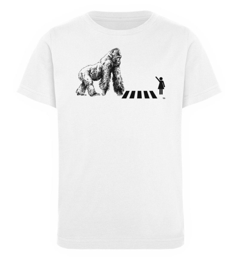 "Gorilla" von Christoph Everding - Kinder Organic T-Shirt-3