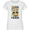 "YEAH!" von Susanne Beucher - Damen Premium Organic Shirt-3