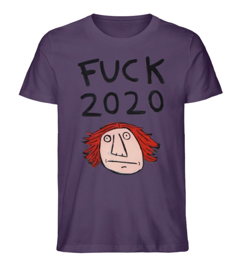 "Fuck 2020" von Irene Fastner - Herren Premium Organic Shirt-6876