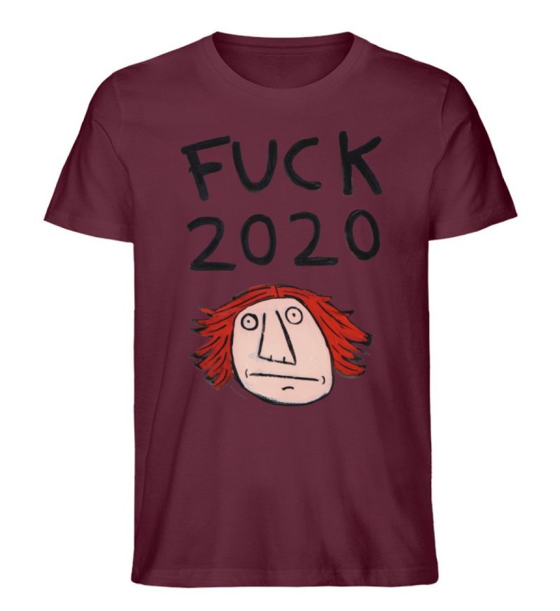 "Fuck 2020" von Irene Fastner - Herren Premium Organic Shirt-839