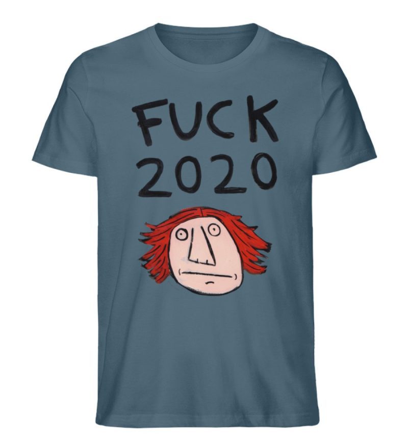 "Fuck 2020" von Irene Fastner - Herren Premium Organic Shirt-6880