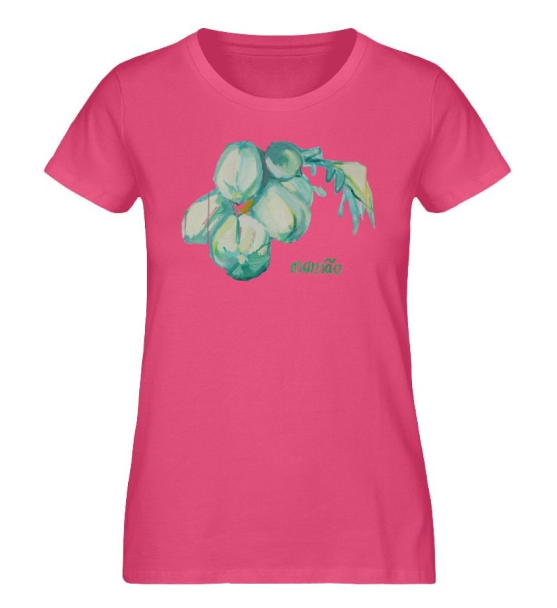"mamão" von Alrun Prünster Soares - Damen Premium Organic Shirt-6866