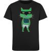 "Freche Katze" von Irene Fastner - Kinder Organic T-Shirt-16