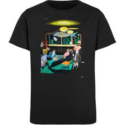 "Vita Hotel" von King Kong Kunstkabinett - Kinder Organic T-Shirt-16