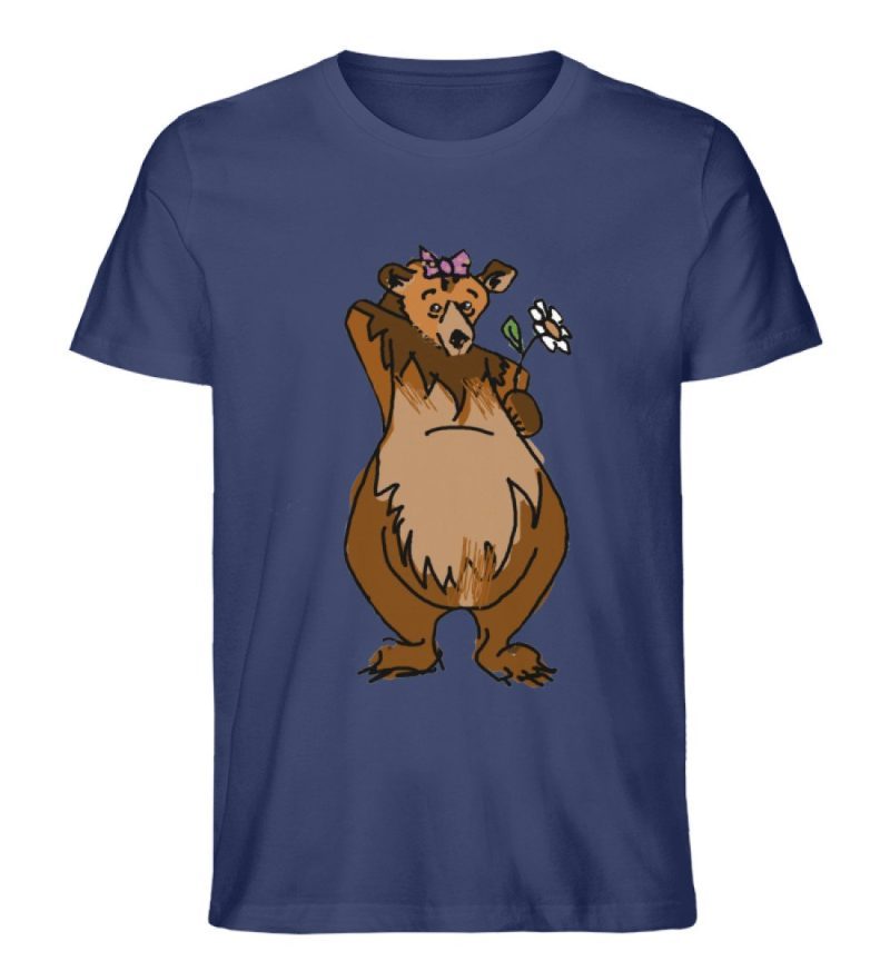 "Der Bär" von Sarah Ludes - Herren Premium Organic Shirt-6057