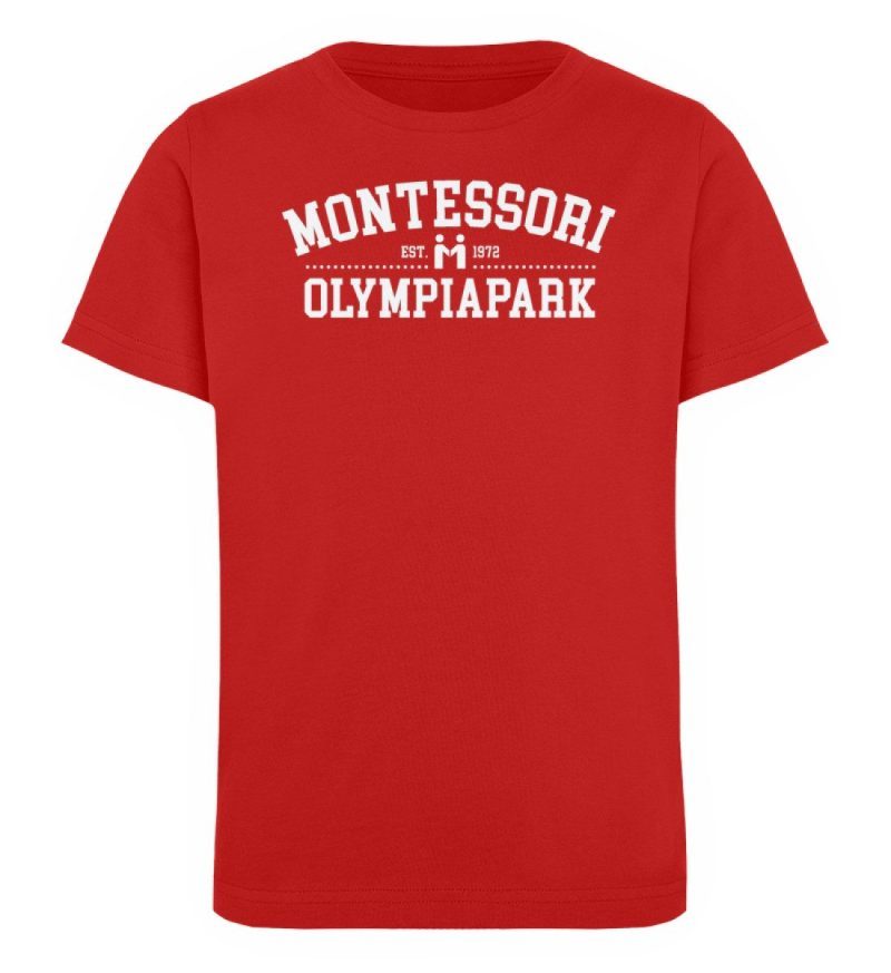 Monte im Olympiapark - Kinder Organic T-Shirt-4