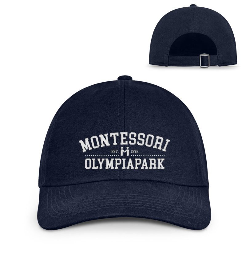 Monte im Olympiapark - Organic Baseball Kappe mit Stick-1698
