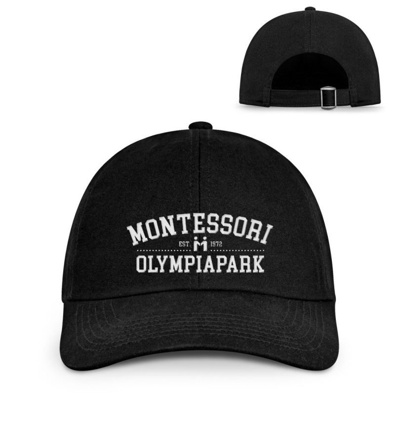 Monte im Olympiapark - Organic Baseball Kappe mit Stick-16