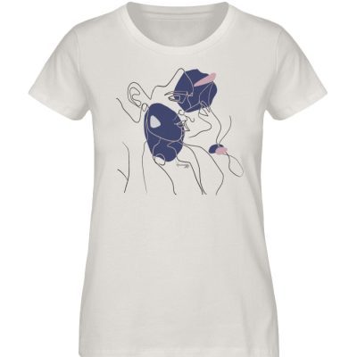 "LINEART KISS" von Vera Machourek - Damen Premium Organic Shirt-6865