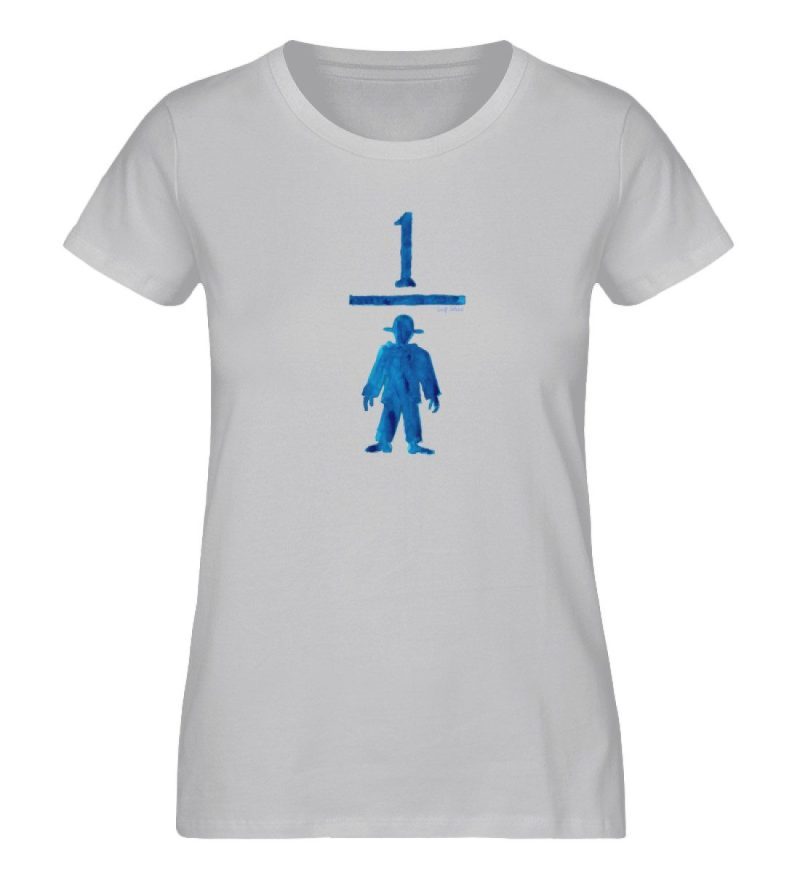 "Ein blauer Man(n)tel" von Wulf Schiel - Damen Premium Organic Shirt-17