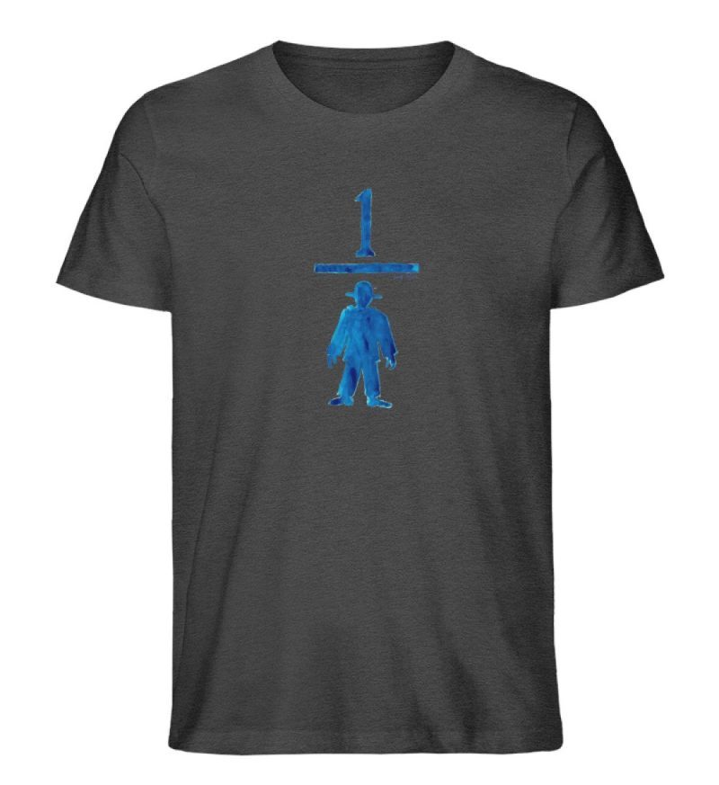"Ein blauer Man(n)tel" von Wulf Schiel - Herren Premium Organic Shirt-6881