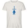 "Ein blauer Man(n)tel" von Wulf Schiel - Herren Premium Organic Shirt-6865