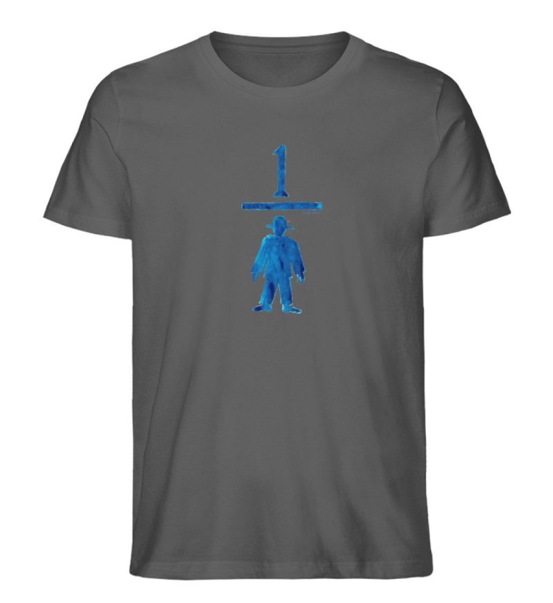 "Ein blauer Man(n)tel" von Wulf Schiel - Herren Premium Organic Shirt-6903