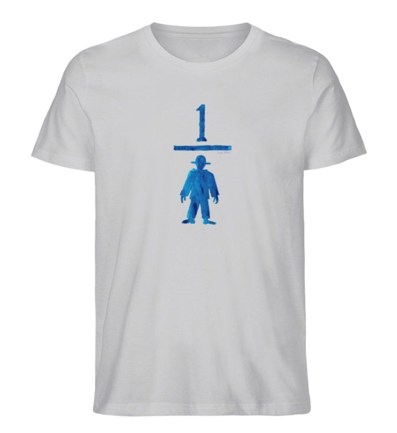 "Ein blauer Man(n)tel" von Wulf Schiel - Herren Premium Organic Shirt-17