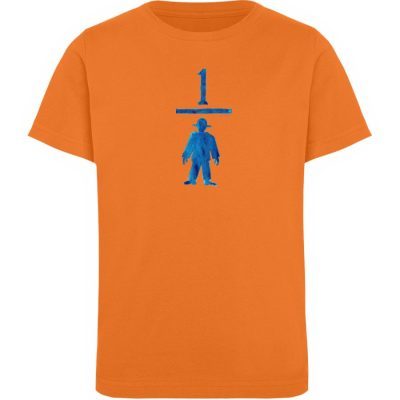 "Ein blauer Man(n)tel" von Wulf Schiel - Kinder Organic T-Shirt-6882