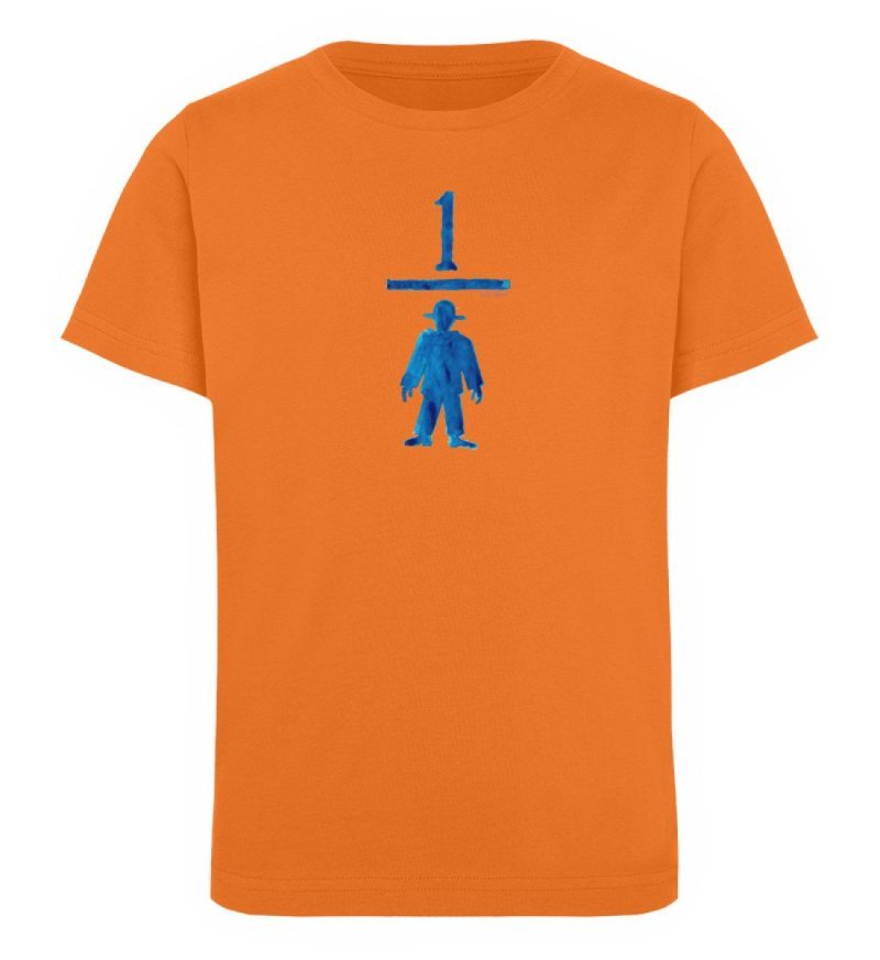 "Ein blauer Man(n)tel" von Wulf Schiel - Kinder Organic T-Shirt-6882