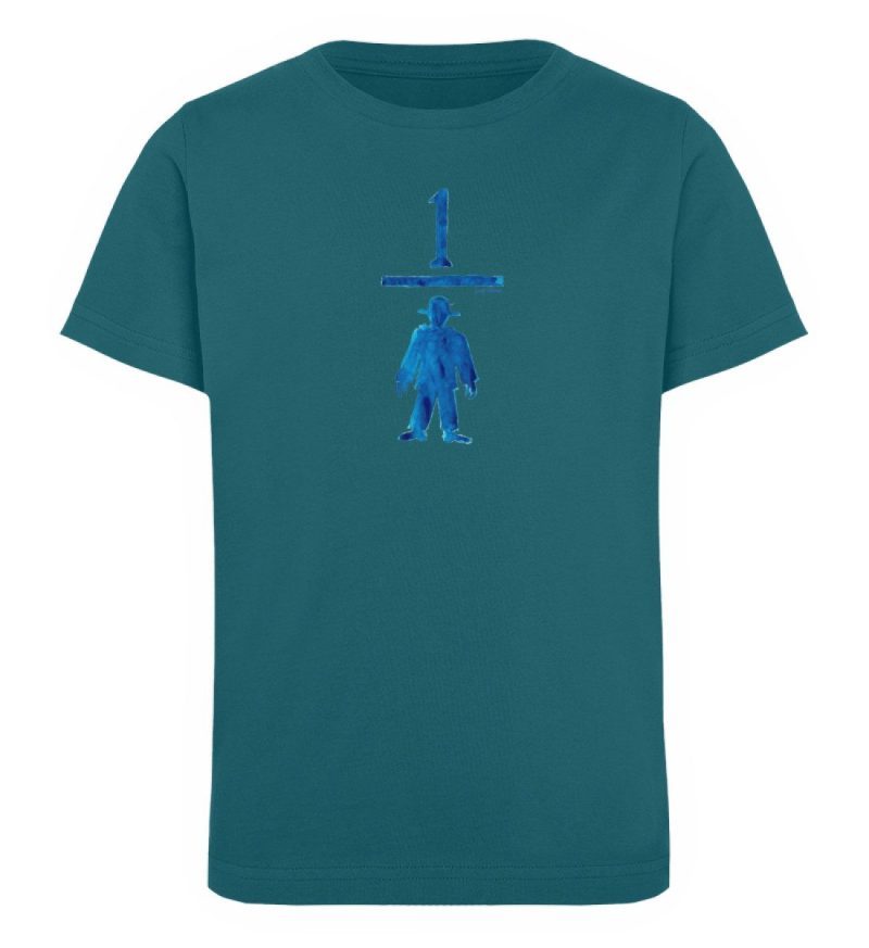 "Ein blauer Man(n)tel" von Wulf Schiel - Kinder Organic T-Shirt-6878