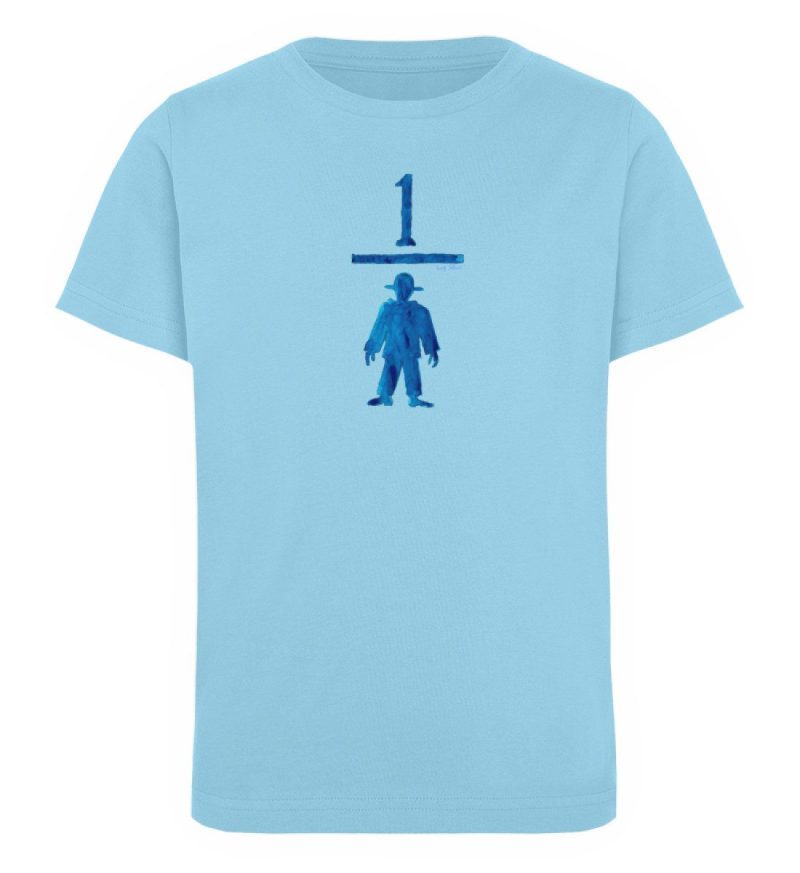 "Ein blauer Man(n)tel" von Wulf Schiel - Kinder Organic T-Shirt-674