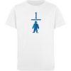 "Ein blauer Man(n)tel" von Wulf Schiel - Kinder Organic T-Shirt-3