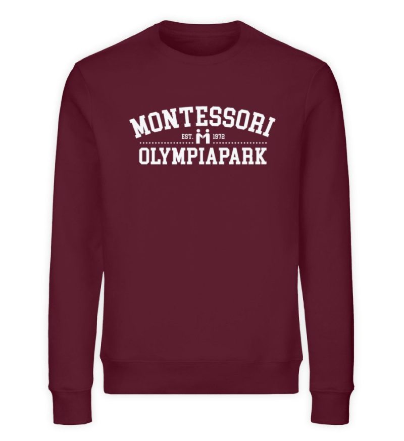 Montessori im Olympiapark - Unisex Organic Sweatshirt-839