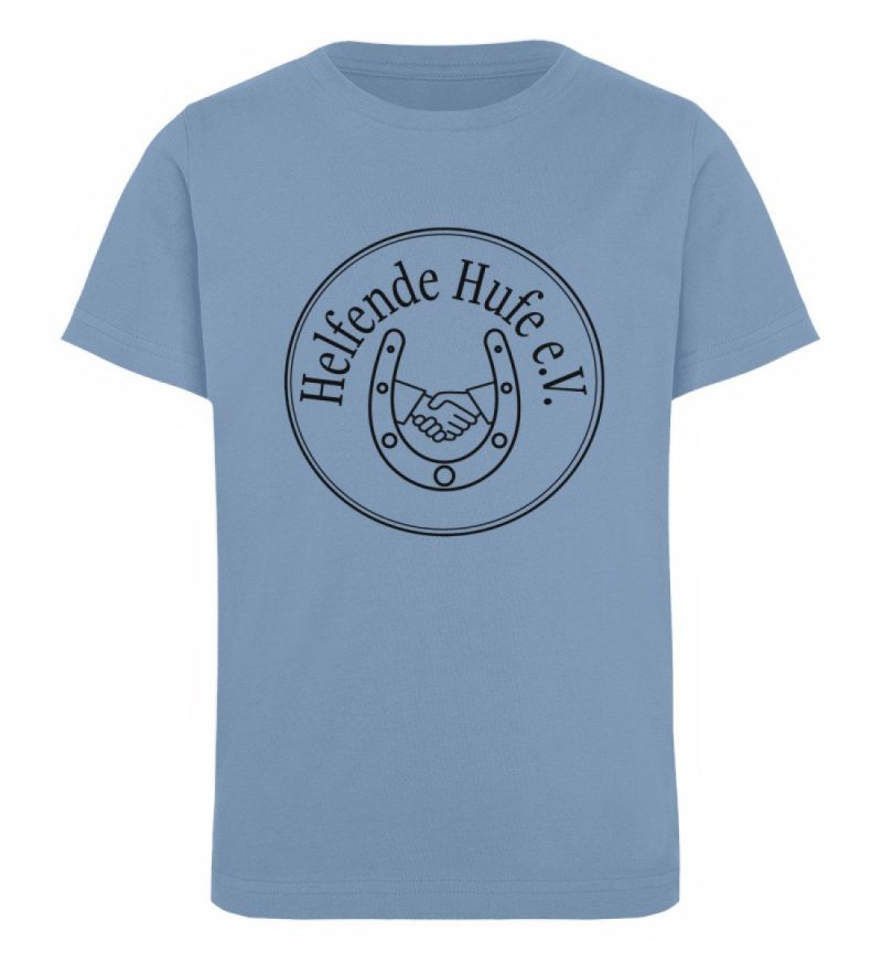 "Helfende Hufe e.V." - Kinder Organic T-Shirt-7082