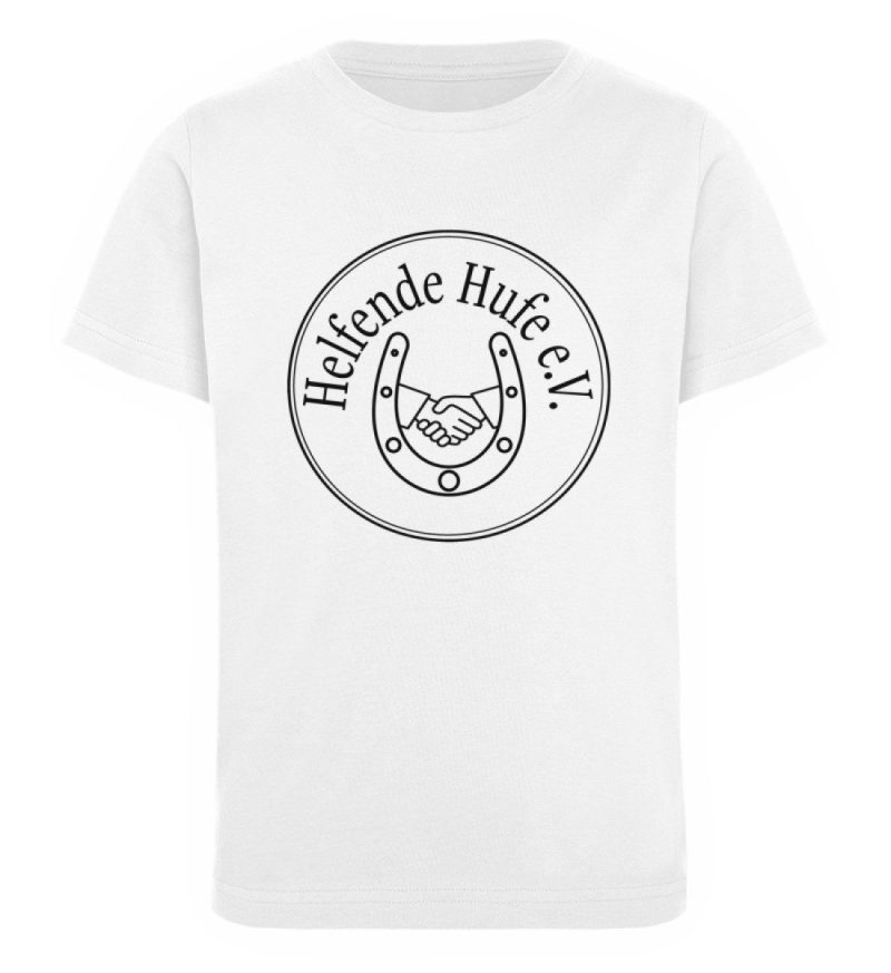 "Helfende Hufe e.V." - Kinder Organic T-Shirt-3