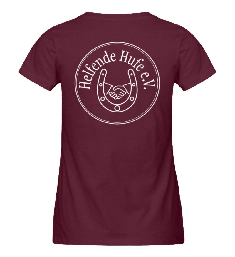 "Helfende Hufe e.V." - Damen Premium Organic Shirt-839