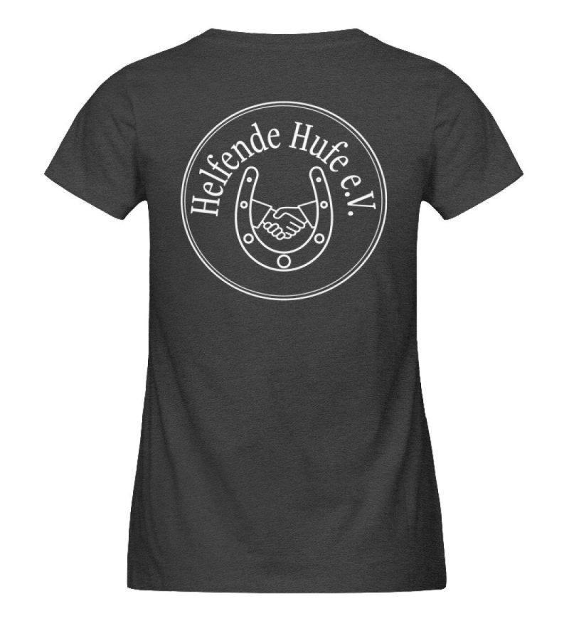 "Helfende Hufe e.V." - Damen Premium Organic Shirt-6881