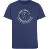 "von Pferden begleitet" - Kinder Organic T-Shirt-6057