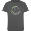 "von Pferden begleitet" - Kinder Organic T-Shirt-6903