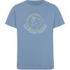 "von Pferden begleitet" - Kinder Organic T-Shirt-7082