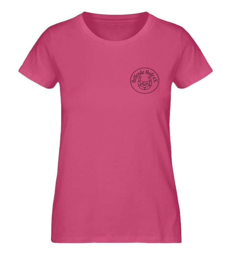 "Helfende Hufe e.V." - Damen Premium Organic Shirt-7090