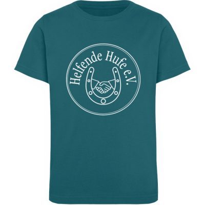 "Helfende Hufe e.V." - Kinder Organic T-Shirt-6878