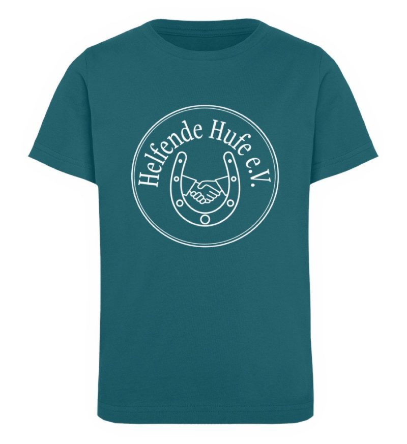 "Helfende Hufe e.V." - Kinder Organic T-Shirt-6878