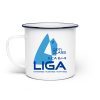 "Opti-ILCA-Liga" - Emaille Tasse-3
