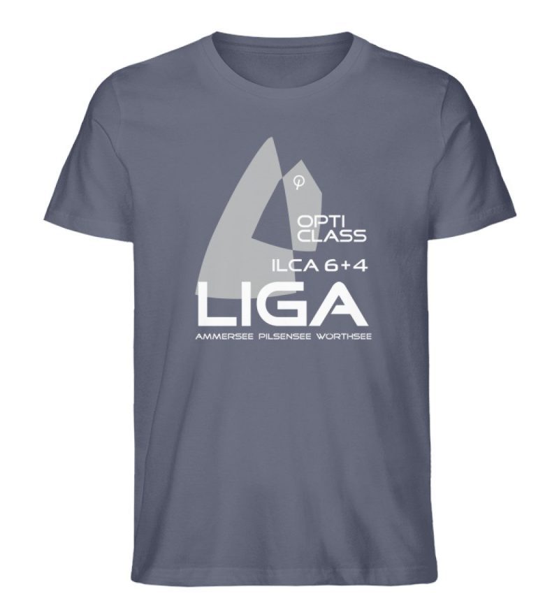 "Opti-ILCA-Liga" - Herren Premium Organic Shirt-7080