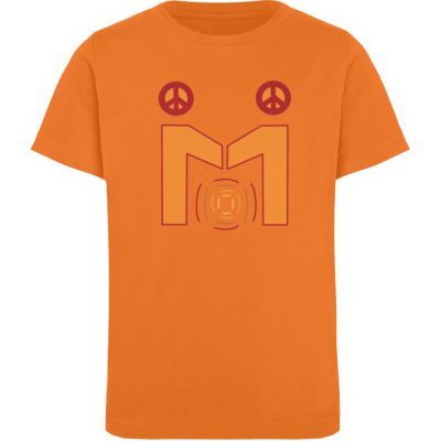 "Monte für Frieden" - Kinder Organic T-Shirt-6882