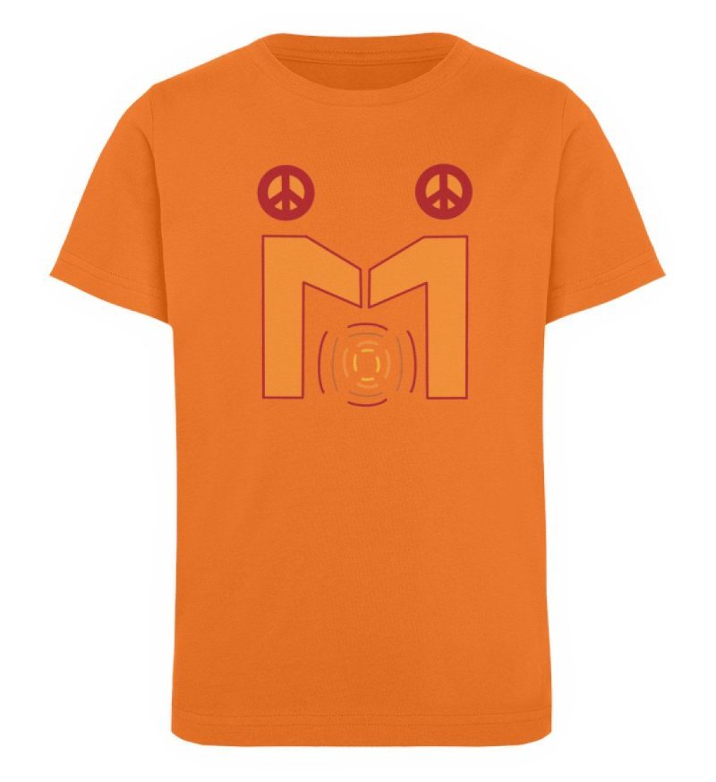 "Monte für Frieden" - Kinder Organic T-Shirt-6882