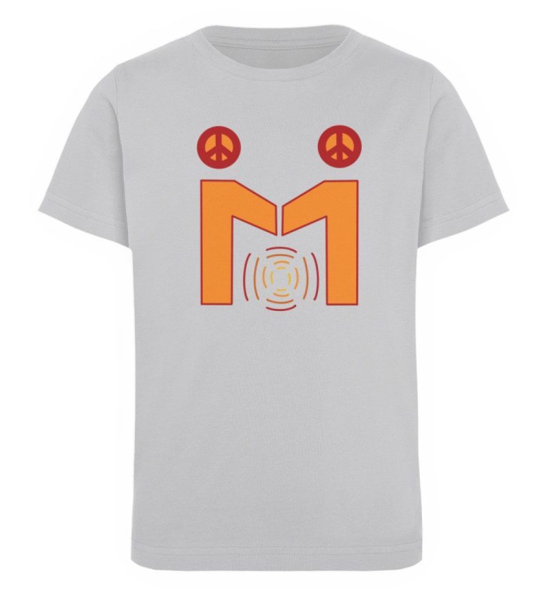 "Monte für Frieden" - Kinder Organic T-Shirt-17