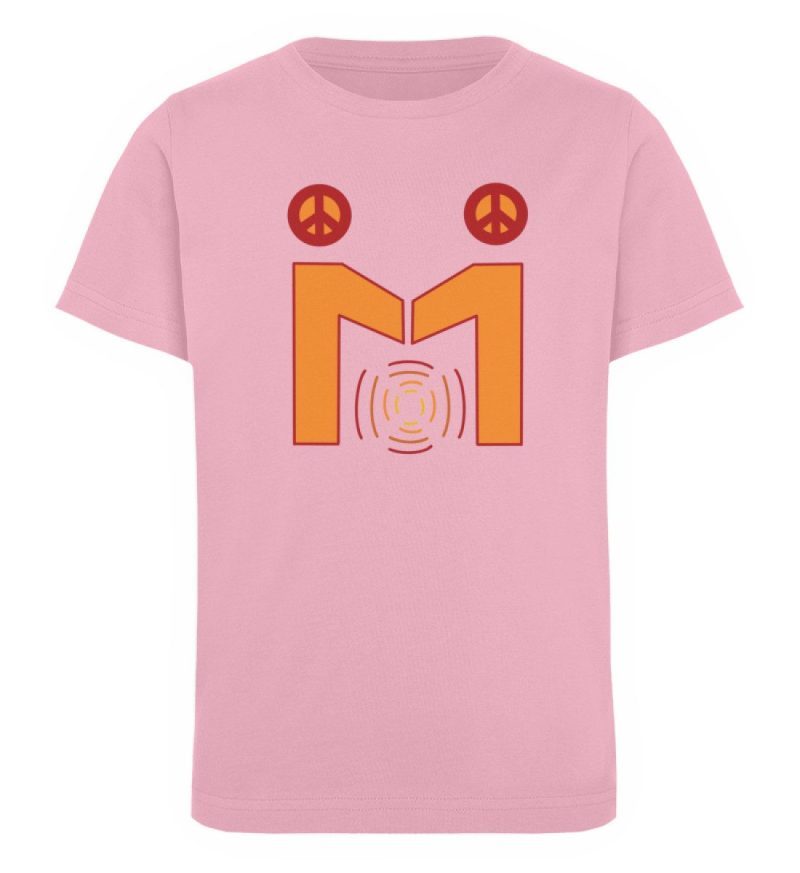 "Monte für Frieden" - Kinder Organic T-Shirt-6883