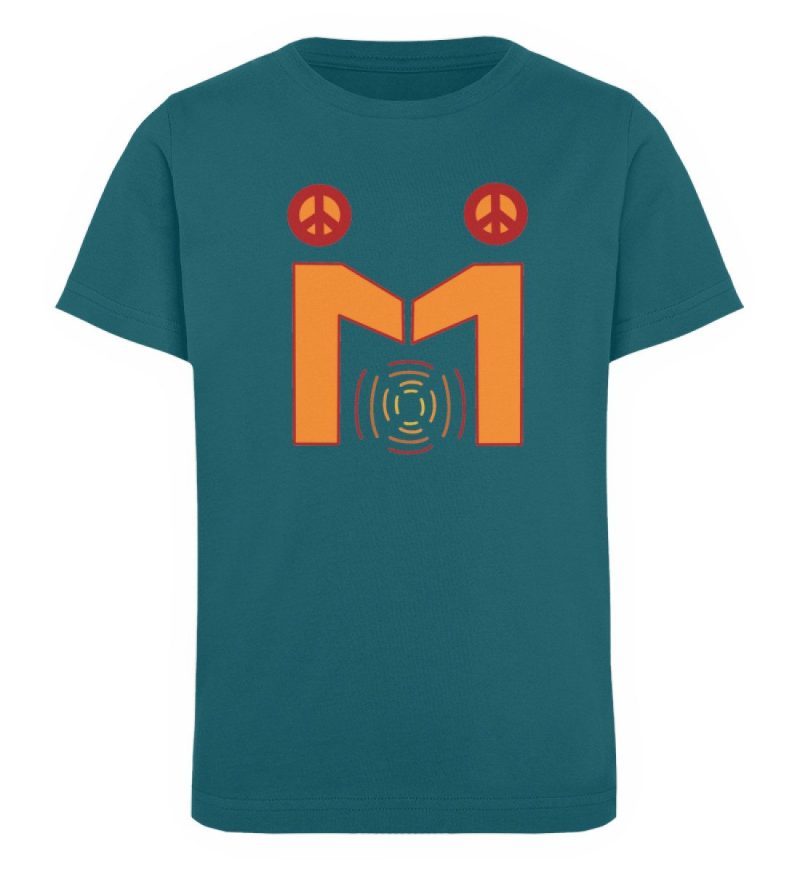 "Monte für Frieden" - Kinder Organic T-Shirt-6878