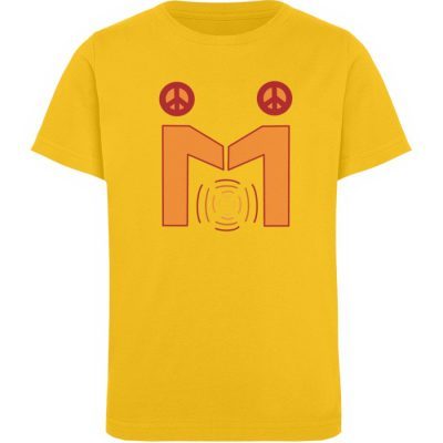 "Monte für Frieden" - Kinder Organic T-Shirt-6885